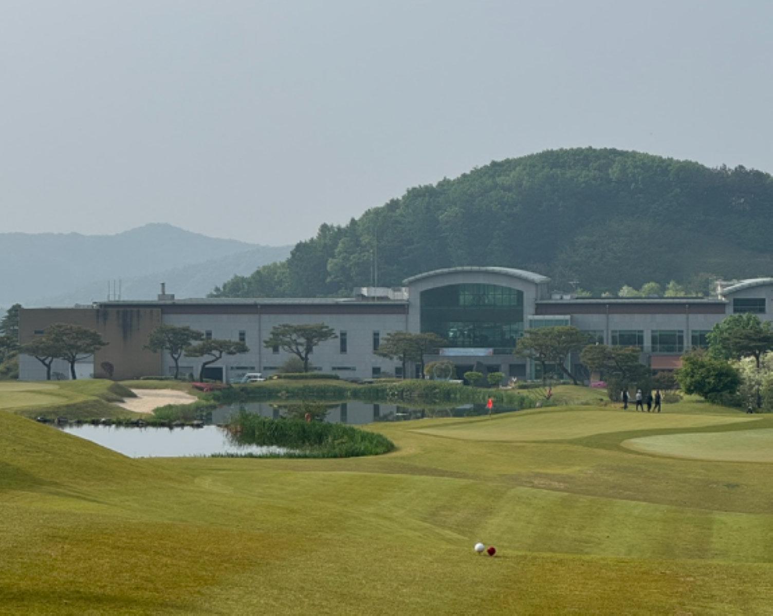 해솔리아CC 파3 사람 없는 코스 전경